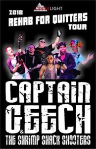 CAPTAIN GEECH AND THE SHRIMP SHACK SHOOTERS @ THE DOCK | Quincy | Illinois | United States