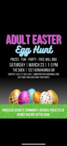 Adult Easter Egg Hunt @ The Dock